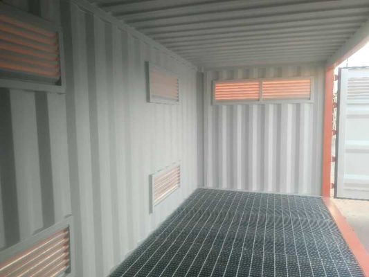 Side Door Opening 20ft 20 ft Dangerous Goods Chemical Storage Shipping Container with 2700L Bund Cap and 31 cbm Capacity