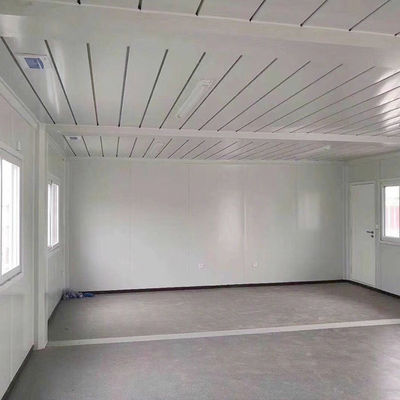 Customizable Flat Pack Prefabricated Container House with Optional Toilet and Shower for Office Building