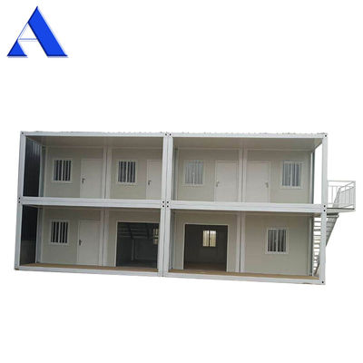 Customizable Flat Pack Prefabricated Container House with Optional Toilet and Shower for Office Building
