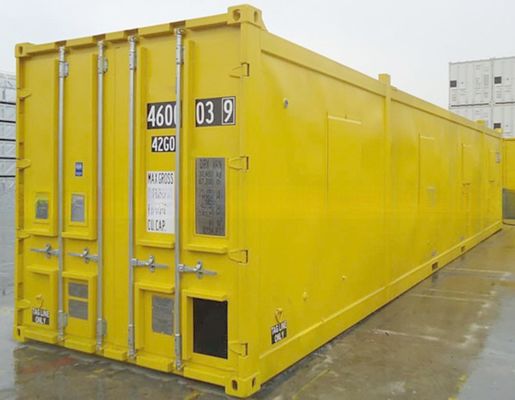 40ft Offshore Container DNV 2.7-1 Standard 40 Feet Dry Container for KSA UAE Corten Steel Customized Logo and 4 Legs Sling