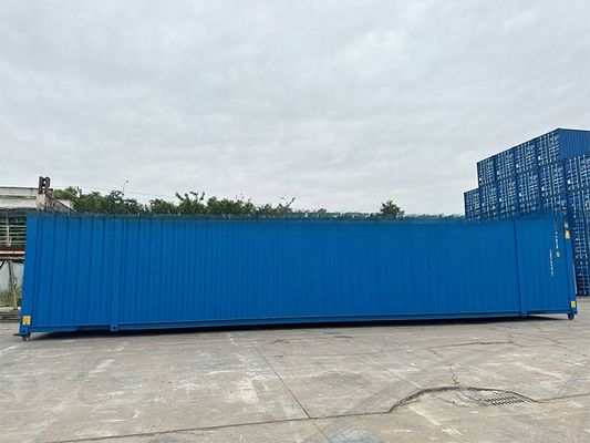 108 CBM Capacity Double End Door 6mm Steel Floor 2591mm Wide Trailer and Rail Way 53ft Length 53 Feet Shipping Container