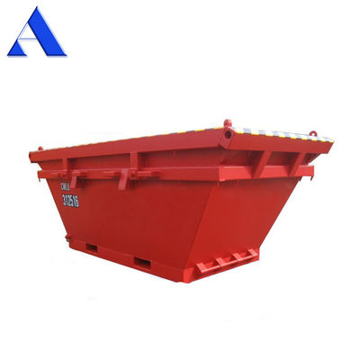 3789mm Length 6.5 CBM DNV Standard Steel Offshore Waste Skip Onshore Rubbish Container Transportation for Waste Disposal