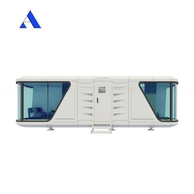 2024 Prefab Luxury Modular Modern Apple Cabin Space Capsule Container House Maison Capsule Spatiale for Mgo Board and PVC Floor