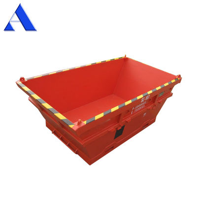 13' CortenA Steel Offshore Drilling Waste Skip Container for DNV2.7-1 Compliant Environmentally Friendly Disposal