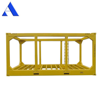 Steel Floor DNV 2.7-1 20ft High Cube Offshore Lifting Frame Capacity 30.8 CBM Gas and Oil Drilling