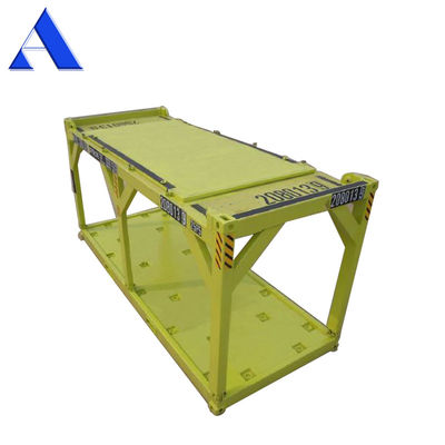 Steel Floor DNV 2.7-1 20ft High Cube Offshore Lifting Frame Capacity 30.8 CBM Gas and Oil Drilling