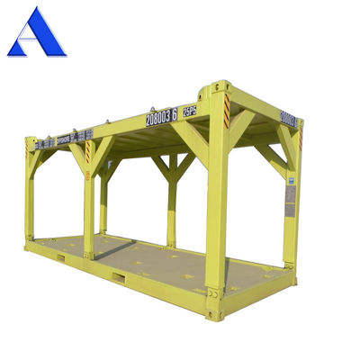 Steel Floor DNV 2.7-1 20ft High Cube Offshore Lifting Frame Capacity 30.8 CBM Gas and Oil Drilling