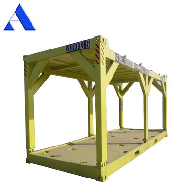 Steel Floor DNV 2.7-1 20ft High Cube Offshore Lifting Frame Capacity 30.8 CBM Gas and Oil Drilling