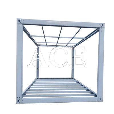 Corten-A SPA-H Main Steel Structure 6x3x2.8 Meter 20ft Galvanized Light Steel Flat Pack Prefab House Modular Home Room Container Frame