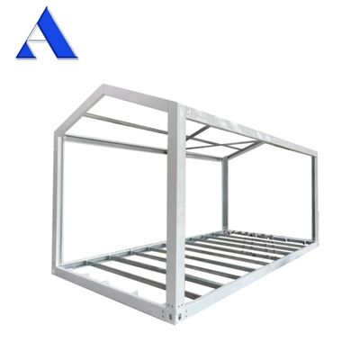 Corten-A SPA-H Main Steel Structure 6x3x2.8 Meter 20ft Galvanized Light Steel Flat Pack Prefab House Modular Home Room Container Frame