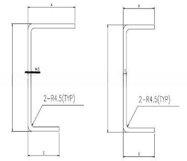 Shipping Container Spare Parts Bottom Support Beam Corten Steel 4.0mm 4.5mm Container Cross Member for Container Parts