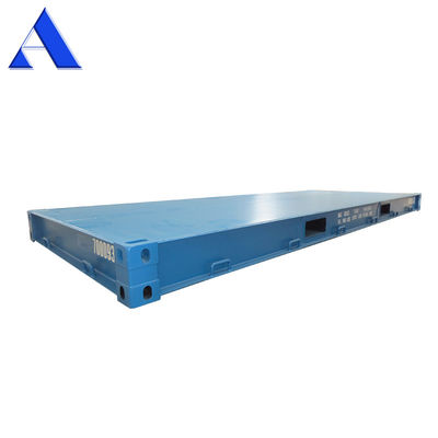 20ft Heavy-Duty Steel Floor Shipping Container Platform for Maximum Payload 45000kg and 30 cbm Capacity
