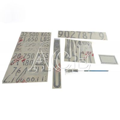 Get the Best Performance from Your Shipping Container with 3M Technology Number Letter Mark LOGO Weight Decal Spare Parts