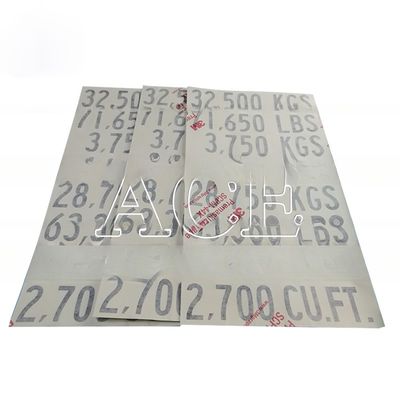 Get the Best Performance from Your Shipping Container with 3M Technology Number Letter Mark LOGO Weight Decal Spare Parts