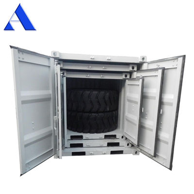 Portable Mini Storage Containers 10ft 8ft 6ft Made of Corten Steel with Customized Logo/Color and CSC Certification