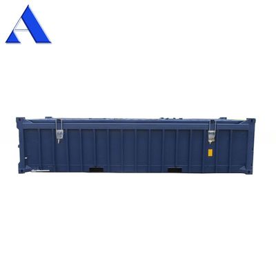 High Capacity 20ft Open Top Half Height Shipping Container with Hard Opening and Wood or Steel Flooring Capacity 14.5CBM