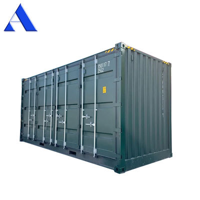 20ft High Cube Side Door Opening Shipping Container with Customized Logo and EPDM Door Gasket
