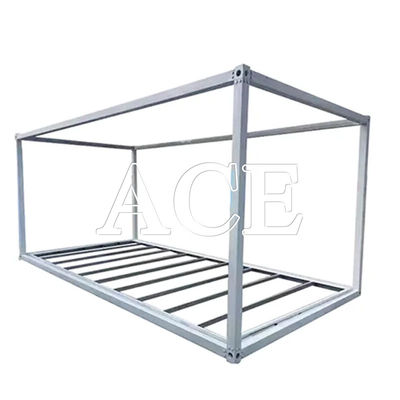 Dry Container Galvanized Easy Removable 6m Length Stainless Steel Framing 20ft Shipping Container Frame Capacity 33.2CBM