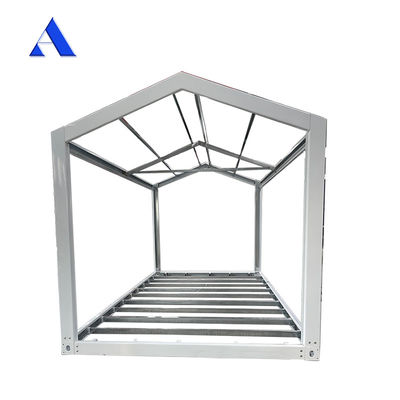 Industrial Design Style Steel Frame for 6 x 3 x 2.8m Flat Pack Galvanized Light Steel Prefab Shipping Container Module