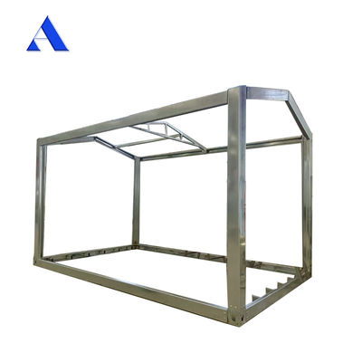 Industrial Design Style Steel Frame for 6 x 3 x 2.8m Flat Pack Galvanized Light Steel Prefab Shipping Container Module