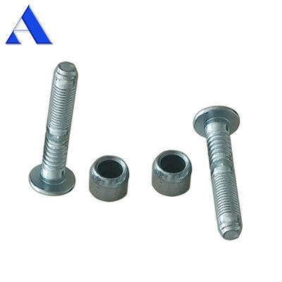 Galvanized Hot Dip Ring Groove Rivets for Shipping Container Door Huck Bolt OEM Surface Processing