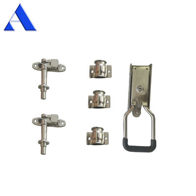 Stainless Steel Door Locking Gear for Reefer Truck Trailer Door Handle Lock and Refrigerated Truck Accessories