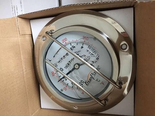 20' Length Dual Scale -40C to 160C Thermometer for ISO Tank Container Spare Parts Made of Durable Plastic and Material