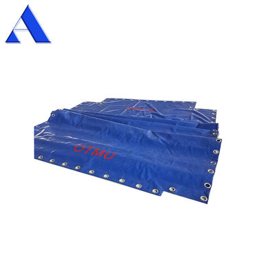20ft 40ft Open Top Container Parts Tarpaulin Container Cover with Yarn Count 1000D*1000D and PVC Coating