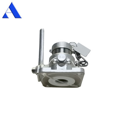 ISO Tank Container Spare Parts and Accessories 1.5'' BSP Air Inlet Ball Valve with Temperature Gauge