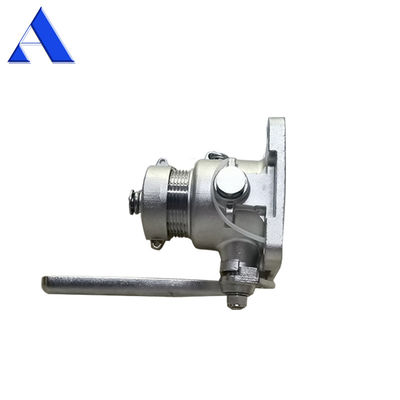 ISO Tank Container Spare Parts and Accessories 1.5'' BSP Air Inlet Ball Valve with Temperature Gauge