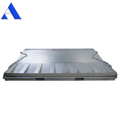 Table Size 2000x2200mm Galvanized and Stainless Steel Mobile Loading Dock Ramp for Forklift