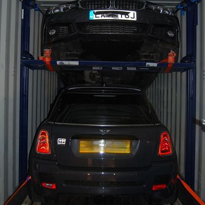 Adjustable Length Car Rack Container Brackets for Shipping Container VW Car Fitment in Shanghai Tianjin Qingdao