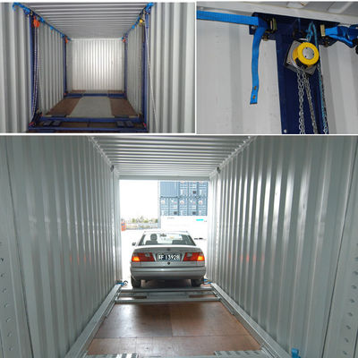 Adjustable Length Car Rack Container Brackets for Shipping Container VW Car Fitment in Shanghai Tianjin Qingdao