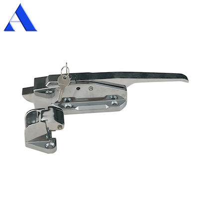 Polished Stainless Steel Cold Room Door Lock for Easy Installation on Shipping Container Trailer