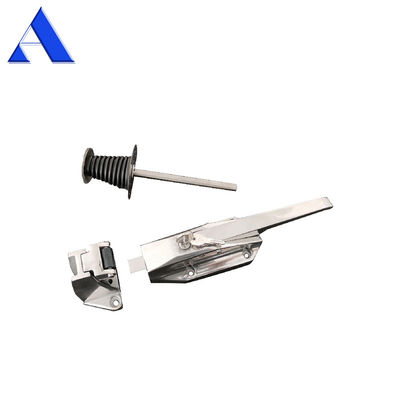 Polished Stainless Steel Cold Room Door Lock for Easy Installation on Shipping Container Trailer