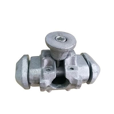 Container Twist Lock Steel Horizontal Connector 10ft Hot Dip Galvanized 4.8KGS for Container Connection