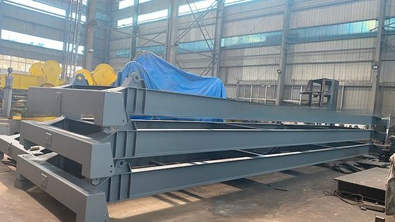 Condition 42 Tons Payload 40ft Shipping Container Spreader Semi-Auto Lifting Beams with Sling Demension 12118 x 2438 mm