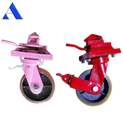 ISO Shipping Container Moving Caster Wheels Heavy Duty Swivel Rigid Customized OEM Support