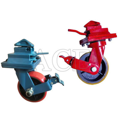 ISO Shipping Container Moving Caster Wheels Heavy Duty Swivel Rigid Customized OEM Support
