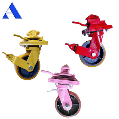 ISO Shipping Container Moving Caster Wheels Heavy Duty Swivel Rigid Customized OEM Support