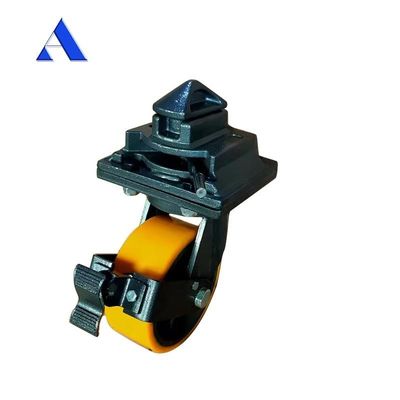 3 Ton Heavy Duty Caster ISO Sea Shipping Container Caste Wheels Swivel within Building Material Shops and Plate Casters