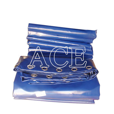650g/sqm Density Coated Tarpaulins Cover for Custom Size 20ft 40ft Open Top Containers in Coated Pattern