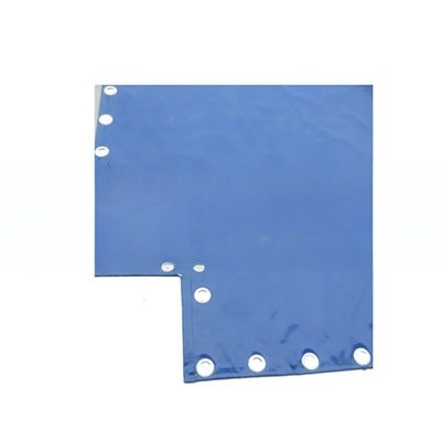 650g/sqm Density Coated Tarpaulins Cover for Custom Size 20ft 40ft Open Top Containers in Coated Pattern