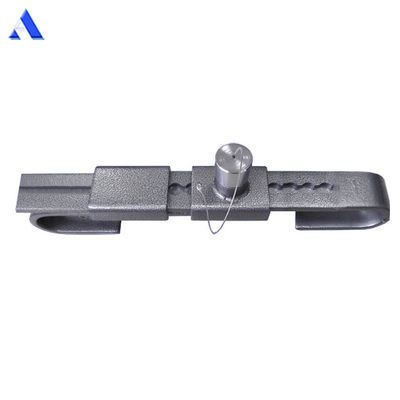 Cargo Shipping Container Security Door Lock Barrier Seal Black 250mm to 445mm and Low Maintenance Requirement
