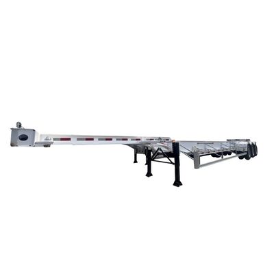 53ft Gooseneck Skeleton Truck Frame Semi Trailer Container Shipping Chassis with Excellent Features and Durable FUWA Axle