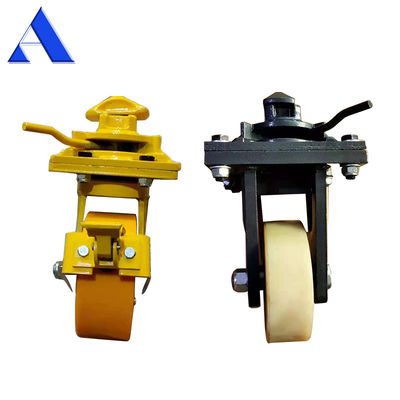 Tare Weight 26kg Heavy Duty Portable ISO Shipping Container Caster Wheels for Dynamic Load and Lockable Swivel Castor