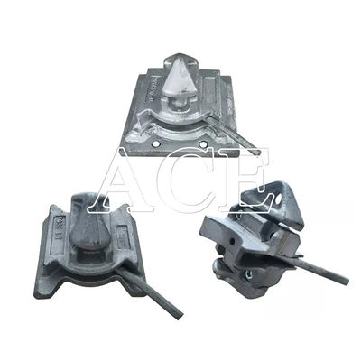 Fully Automatic Lashing TwistLock ISO Shipping Container Twist Lock Hot Dip Galvanized Finish 4.5kgs/piece
