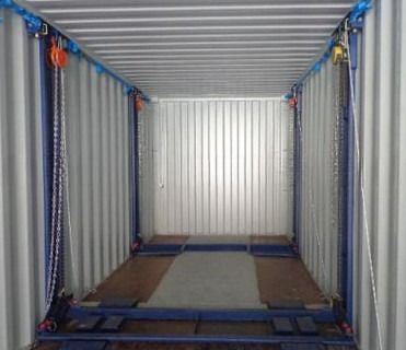 Dry Container 3.2m Height 40ft CSC Certified Shipping Container Car Rack for Vehicle Transportation