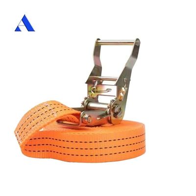 1.5 to 10 Tons Cargo Lashing Belt Ratchet Tie Down Strap Container Lashing Belt as per Requirement and Customized Length