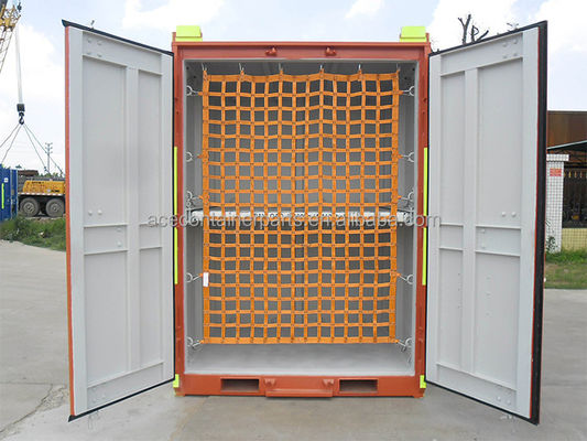 Standard Shipping Container Webbing Cargo Net with Hook Container Lashing System OEM